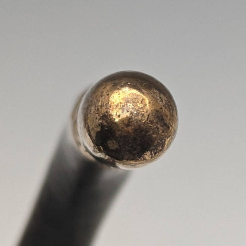 1900年頃 英国アンティーク 細身軽量ステッキ 杖 L字ハンドル 91.5cm